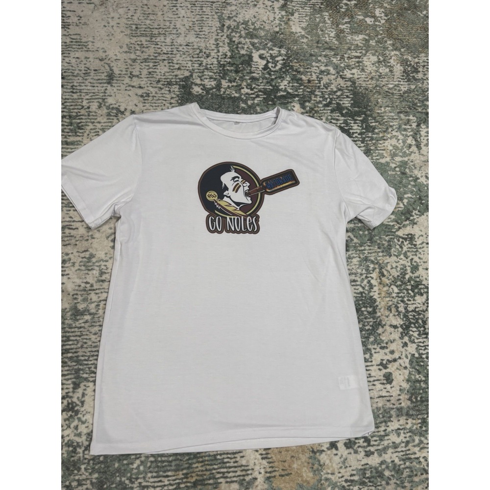 FSU Football Cricut Seminoles Hatorade Shirt Large Polyester